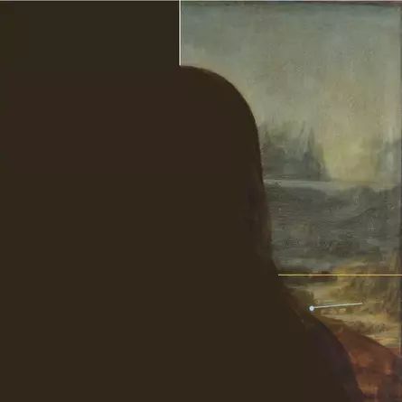 Mona Lisa Bildanalyse - Rechter Bildhintergrund