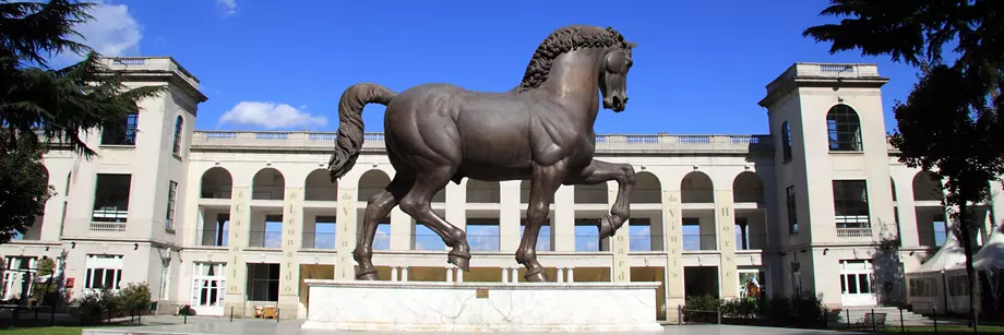 Leonardo da Vinci Bildhauerei – Cavallo Leonardo 