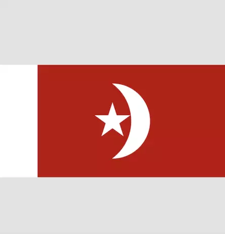 Flagge von Umm al Qaiwain (Vereinigte Arabische Emirate)