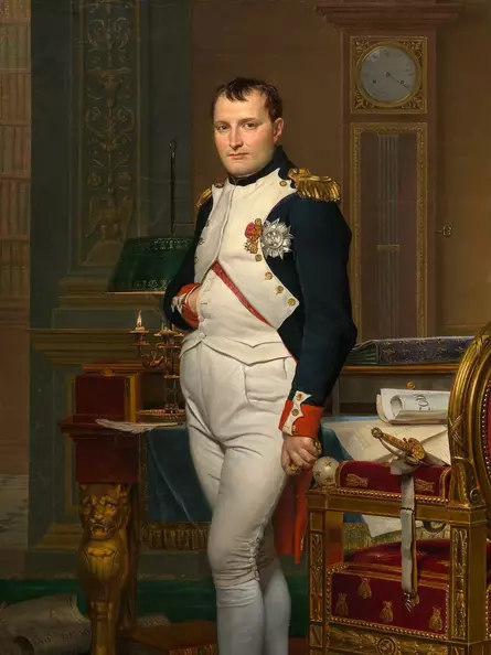 Jacques Louis David – Napoleon in seinem Arbeitszimmer