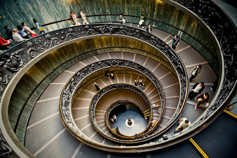 Bramante Treppe, Vatikanische Museen