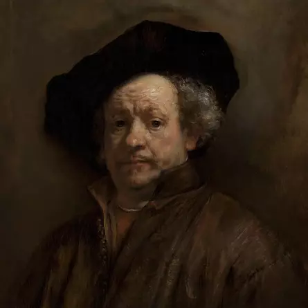Selbstporträt – Rembrandt, um 1660