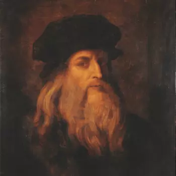 Leonardo da Vinci – fiktives Porträt