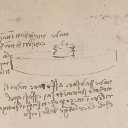 Leonardo da Vincis Erfindungen – Zeichnung eines U-Boots