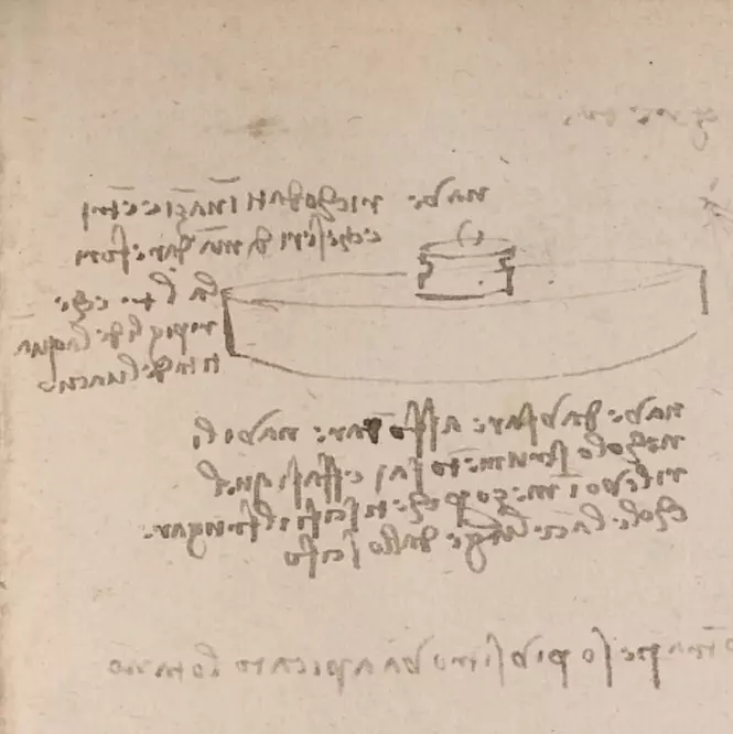 Leonardo da Vincis Erfindungen – Zeichnung eines U-Boots
