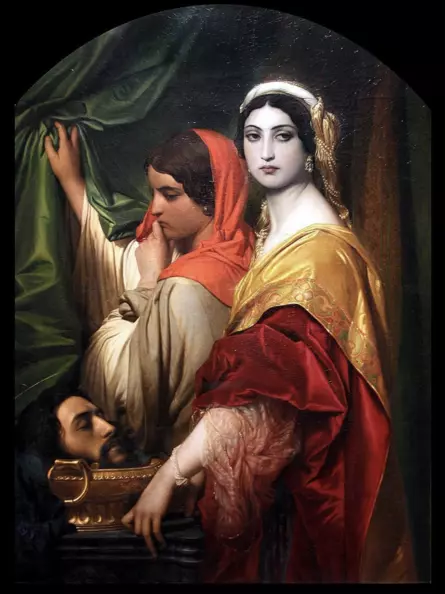 Paul Hippolyte Delaroche – Herodias mit dem Haupt Johannes des Täufer