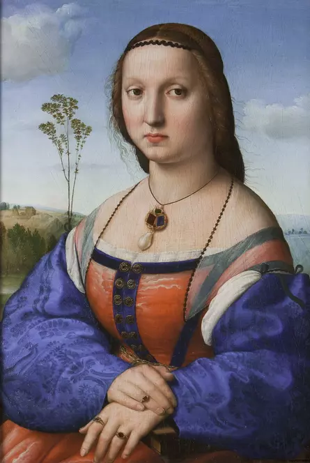Raffael – Porträt der Maddalena Doni