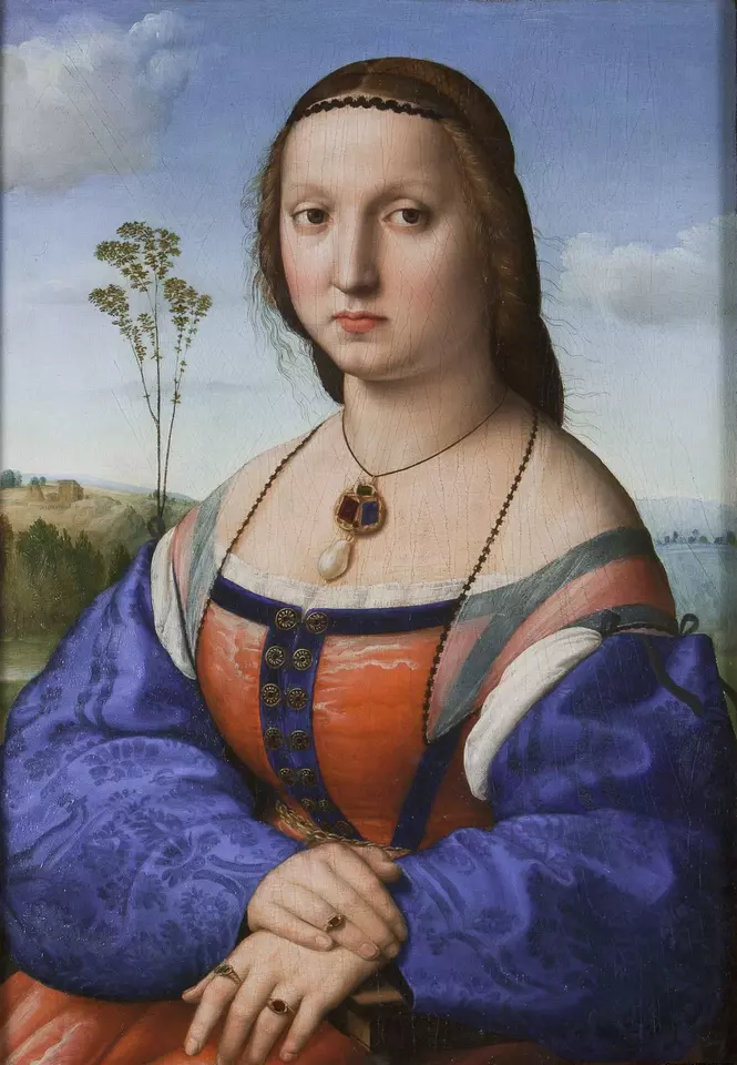 Raffael – Porträt der Maddalena Doni