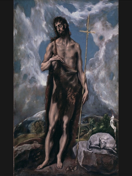 El Greco – Johannes der Täufer