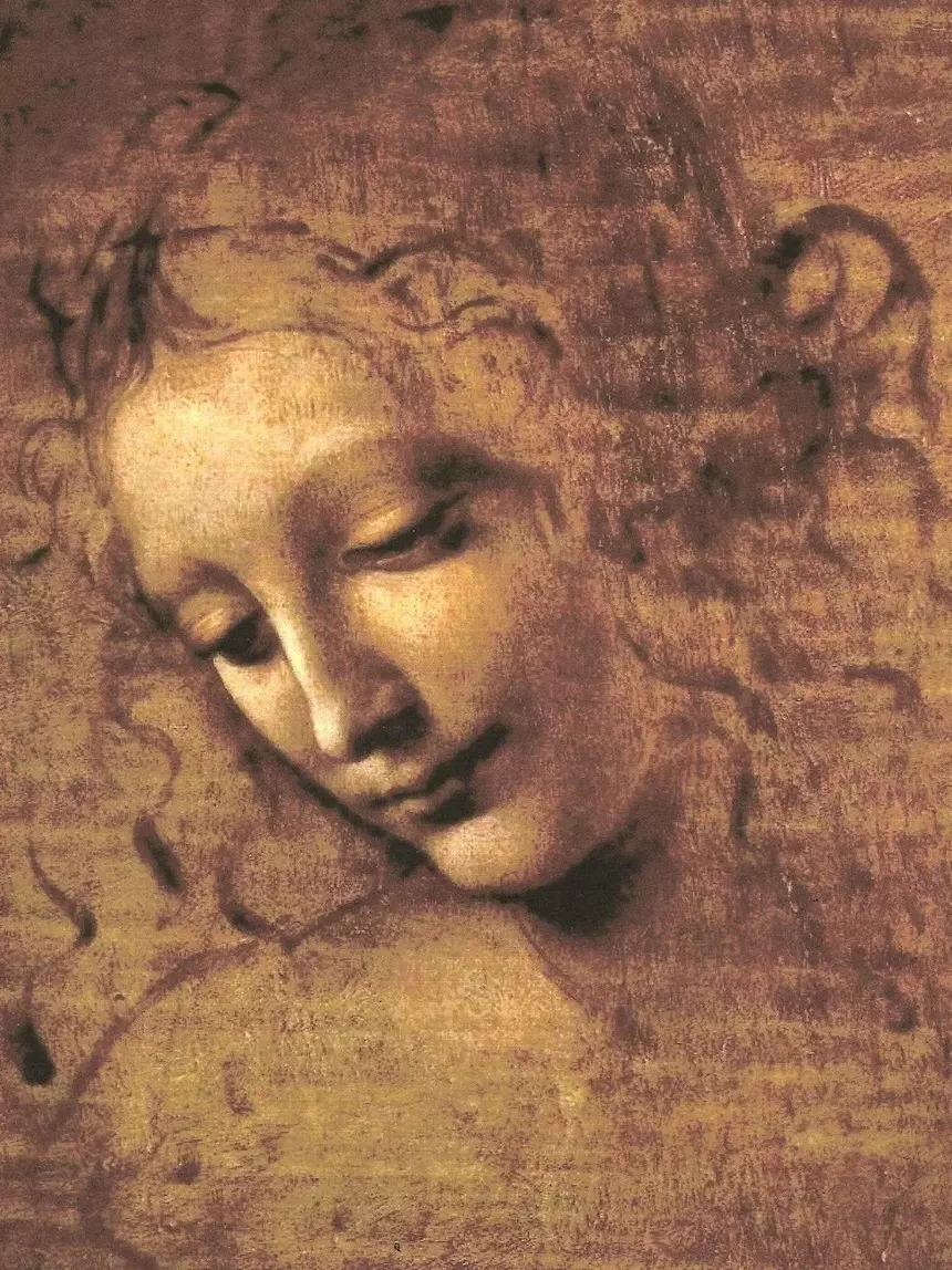 Leonardo da Vinci – Studie La Scapigliata