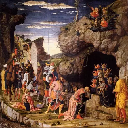 Andrea Mantegna – Anbetung der Könige