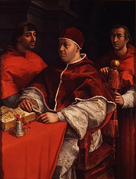 Raffael – Porträt von Papst Leo X.
