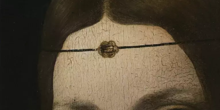 Leonardo da Vinci – Belle Ferroniere (Detail), Das Ferroniere