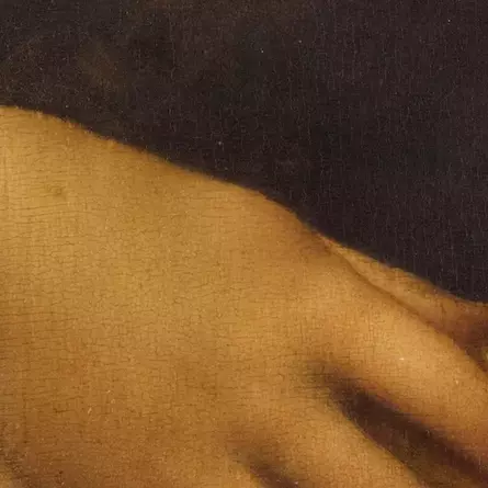 Leonardo da Vinci – Mona Lisa (Detail), Hände