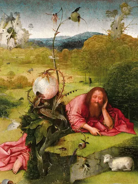 Hieronymus Bosch – Johannes der Täufer in der Wüste