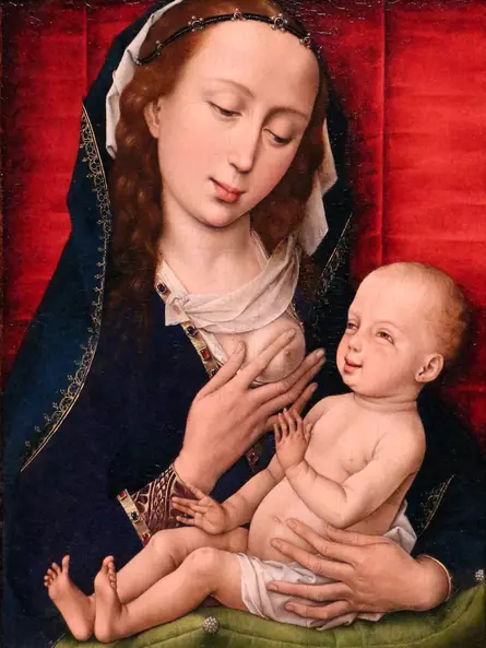 Rogier van der Weyden – Madonna mit Kind