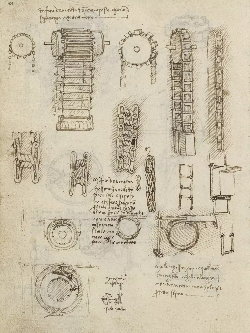 Leonardo da Vincis Erfindungen - Gliederketten