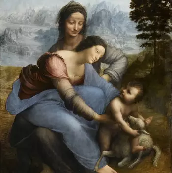 Leonardo da Vinci – Anna Selbdritt