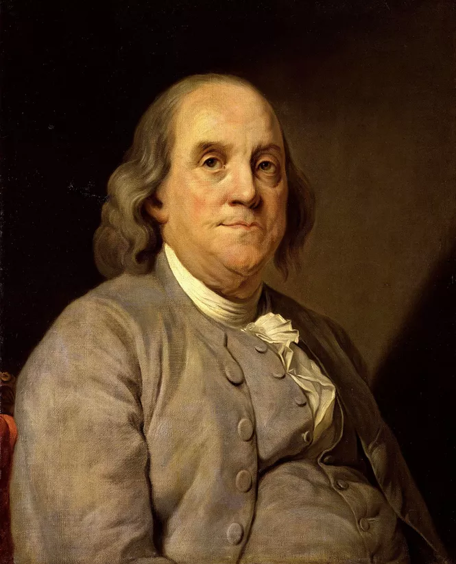 Benjamin Franklin – Joseph-Siffred Duplessis