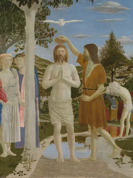 Piero della Francesca – Taufe Christi