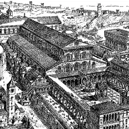 Basilika Sankt Peter, Rom, um 1450