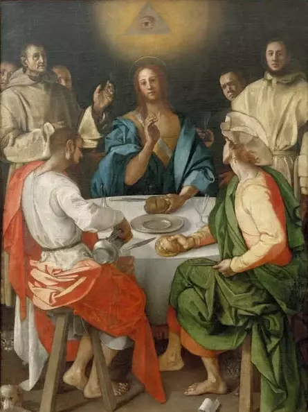 Mahl in Emmaus – Jacopo da Pontormo, 1525