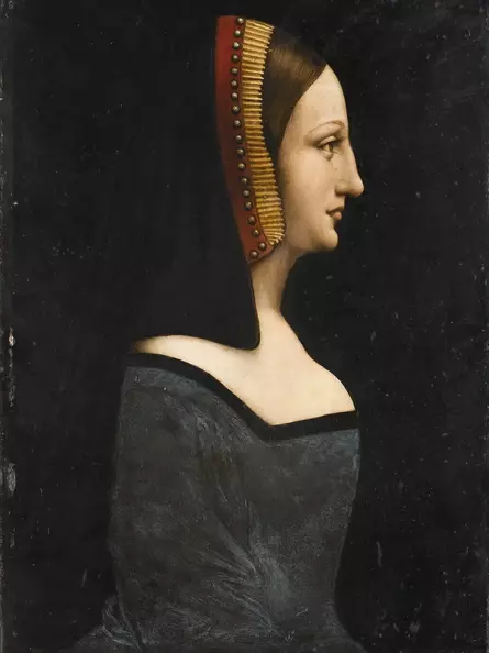 Porträt einer Dame - genannt Belle Ferroniere