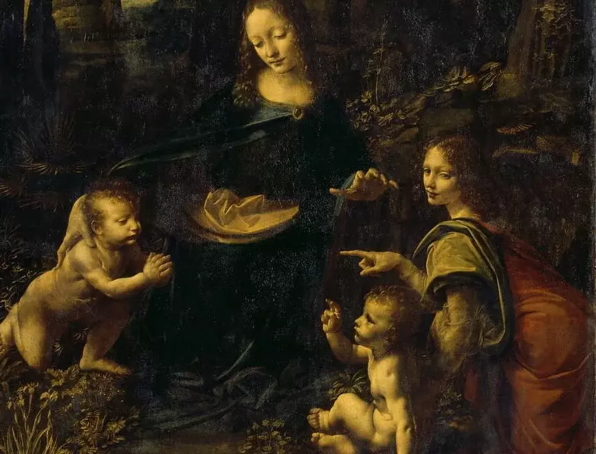 Leonardo da Vinci – Felsgrottenmadonna