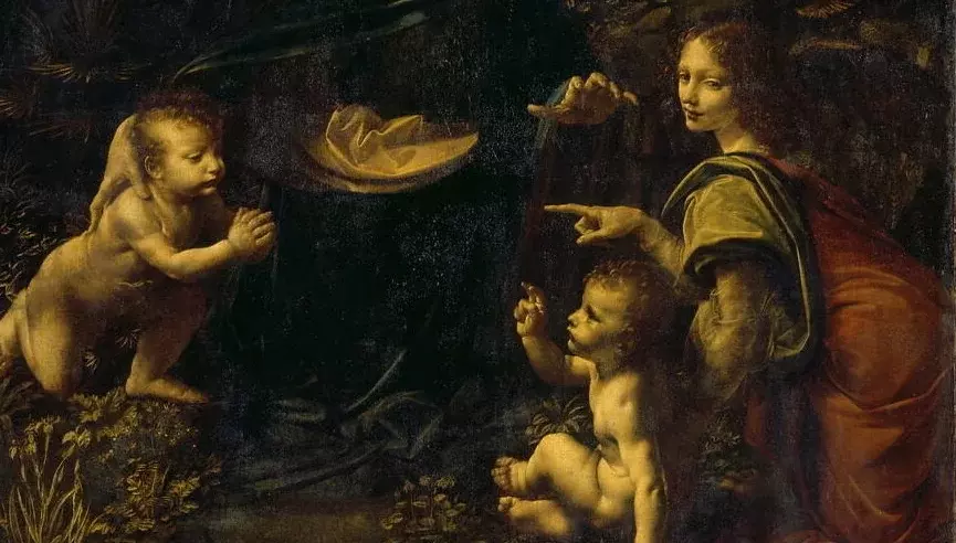 Leonardo da Vinci – Felsgrottenmadonna
