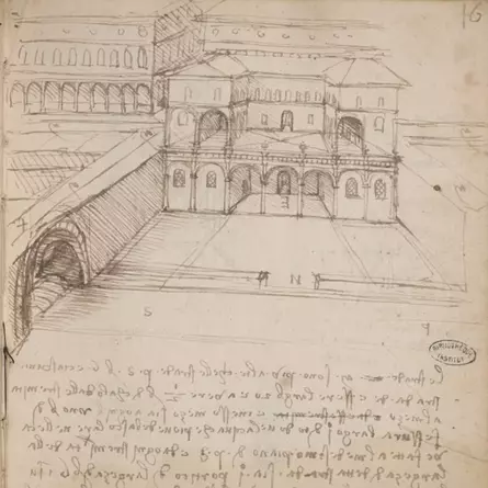 Leonardo da Vinci Architektur – Entwurf einer idealen Stadt