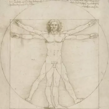 Leonardo da Vinci – Vitruvianischer Mensch