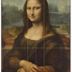 Mona Lisa Bildanalyse - Tempelstruktur