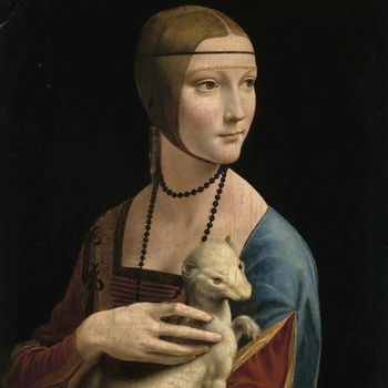 Leonardo da Vinci - Dame mit Hermelin