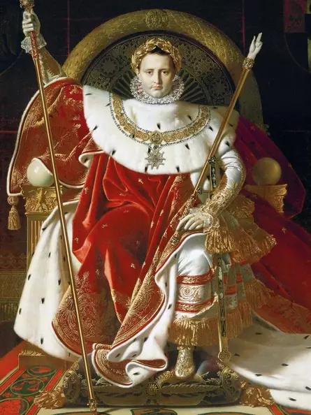 Napoleon auf dem imperialen Thron – Jean-Auguste-Domenique Ingres, um 1806