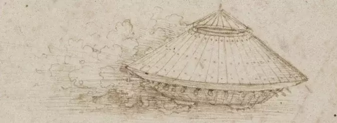 Leonardo da Vinci – Zeichnung eines Panzers