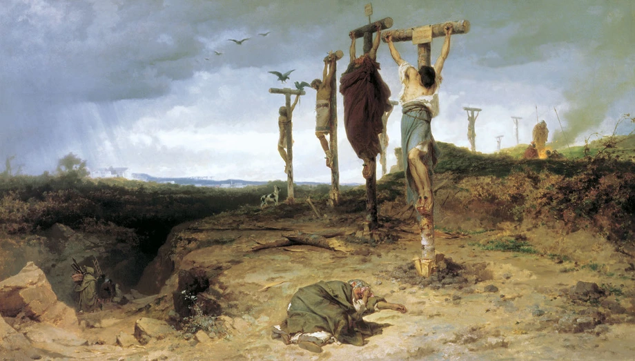 Fyodor Andreyevich Bronnikov, Die gekreuzigten Sklaven