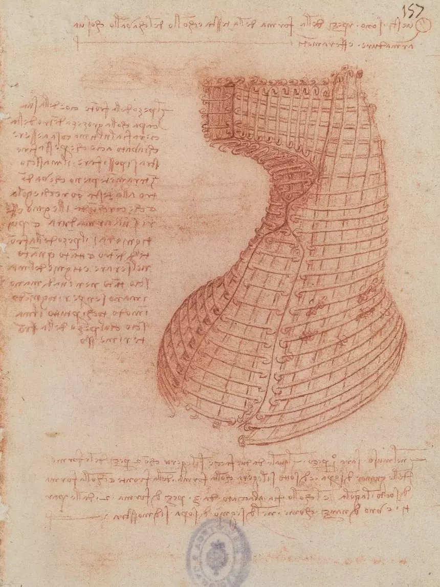 Leonardo da Vinci – Studie zum Sforza Denkmal