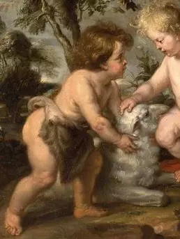 Peter Paul Rubens – Jesus und Johannes als Knaben